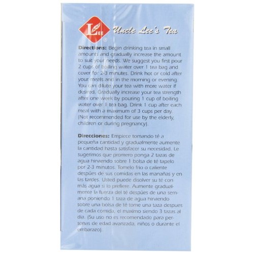 Uncle Lees Tea, Caffeine Free Chinese Herbal Tea with Senna Leav...