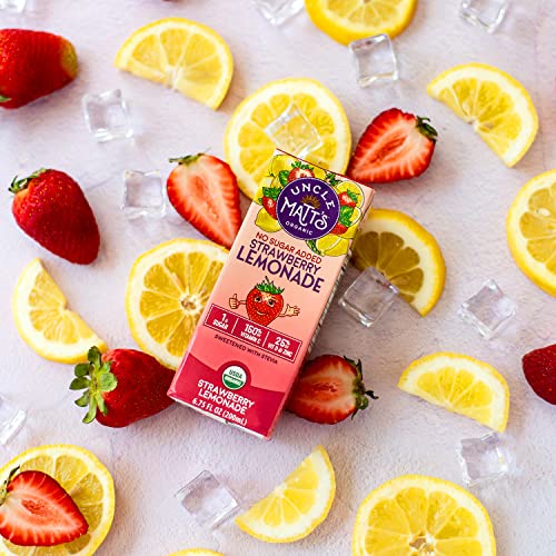 No Sugar Added Juice Box No Sugar Added Strawberry Lemonade - 3...