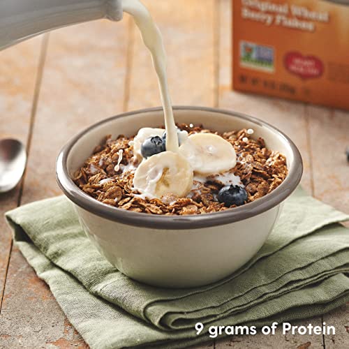 Uncle Sam Original Wheat Berry Flakes Cereal, High Fiber, Whole