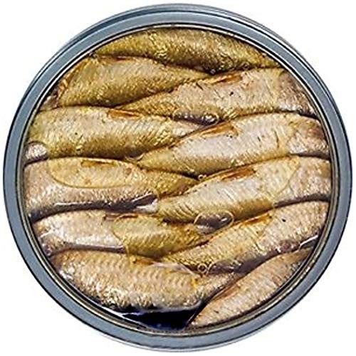 Unda, Riga Sprats Pack Of 6 Smoked Fish Delicacy In Oil, Imp