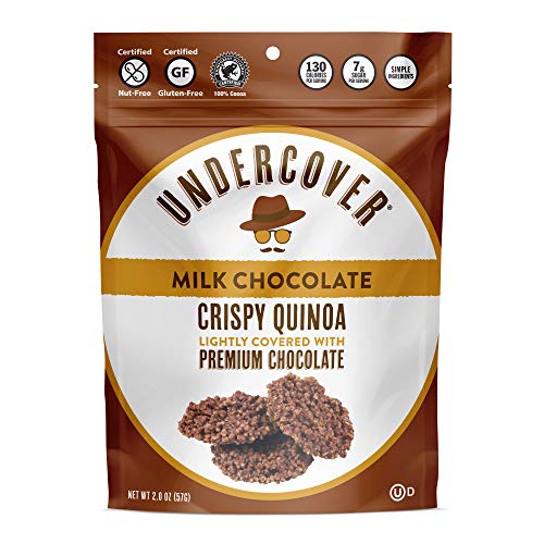 Undercover Quinoa Sampler Pack, Chocolate Crispy Quinoa Snack, G