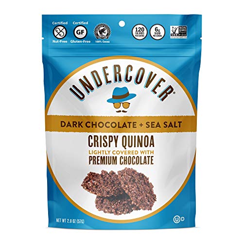 Undercover Quinoa Sampler Pack, Chocolate Crispy Quinoa Snack, G