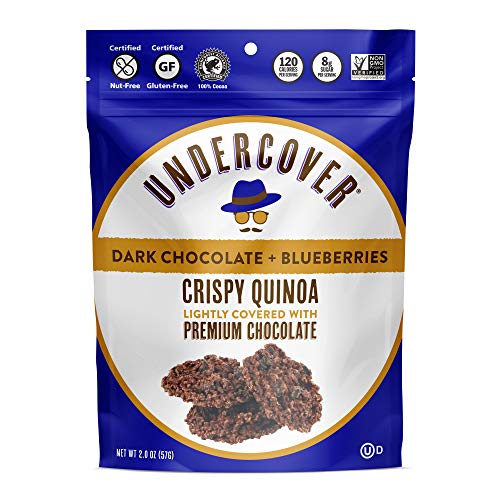 Undercover Quinoa Sampler Pack, Chocolate Crispy Quinoa Snack, G
