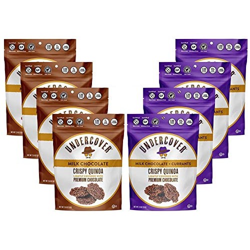 Undercover Quinoa Milk Chocolate Sampler - Chocolate Crispy Quin