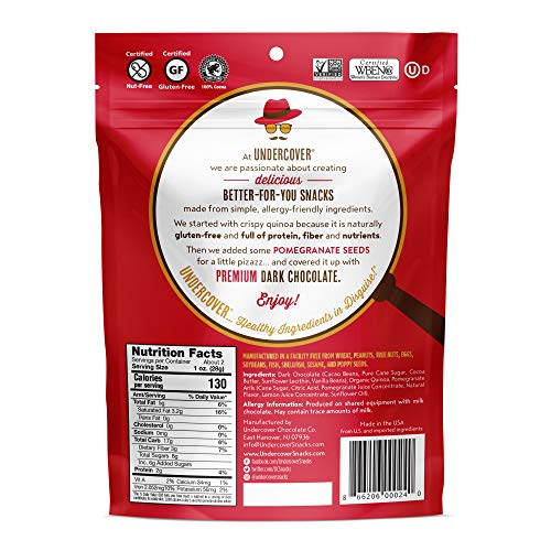 Undercover Dark Chocolate Sampler - Chocolate Crispy Quinoa Snac