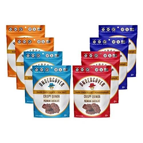 Undercover Dark Chocolate Sampler - Chocolate Crispy Quinoa Snac