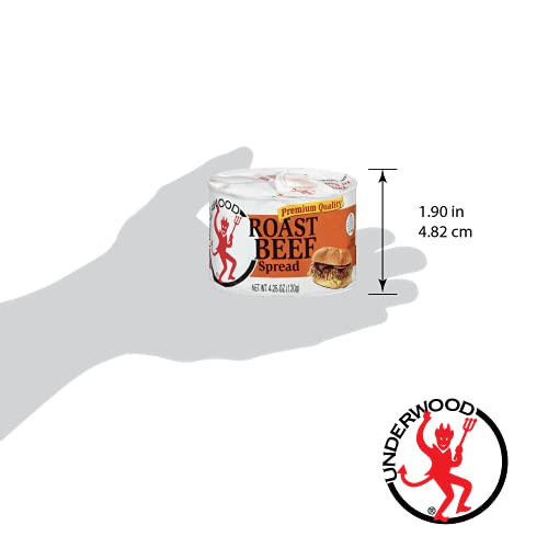 Underwood Roast Beef Spread, 4.25 Ounce Pack Of 24