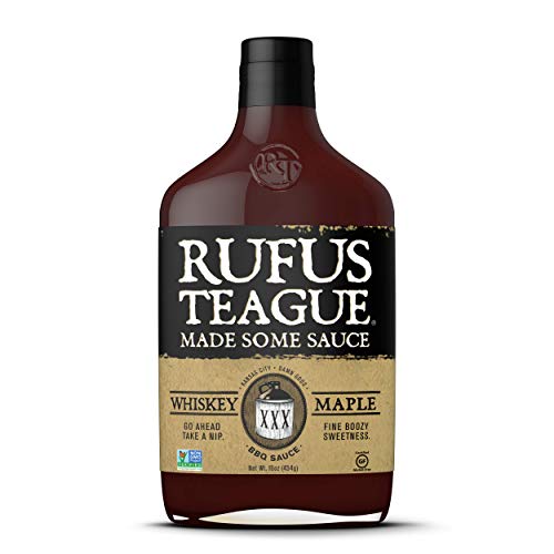 Rufus Teague Whiskey Mapple Bbq Sauce 6X16Oz