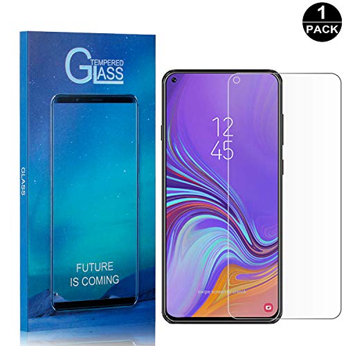 Galaxy A8S Tempered Glass Screen Protector, Unextati Premium Scr