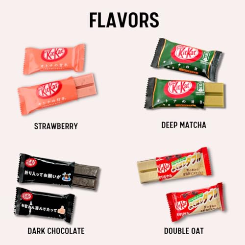 Japanese KitKat Mini Chocolate Bar 12 pcs Variety Assortments Li...
