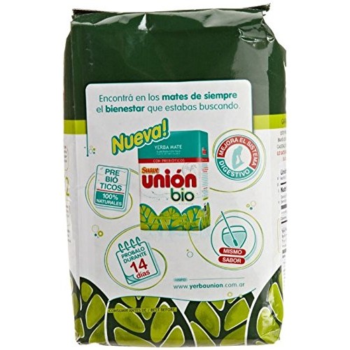 Union Yerba Mate Con Palo Suave 1kg / 2.2lb 4 Pack