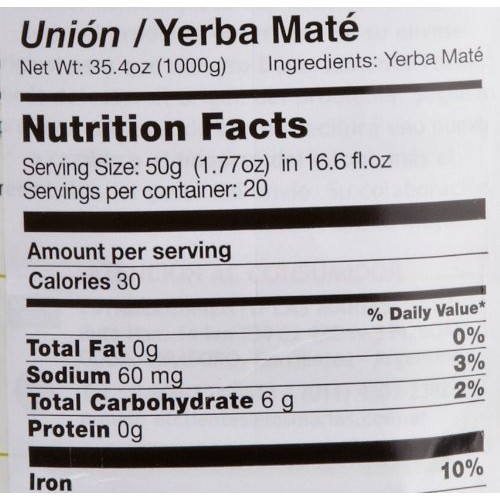 Union Yerba Mate Con Palo Suave 1kg / 2.2lb 4 Pack