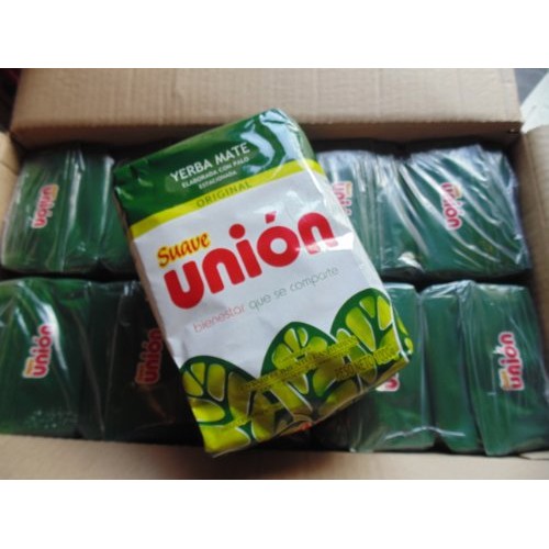 Union Yerba Mate Suave 2.2 Lbs/ 1 Kilo 10 Packs