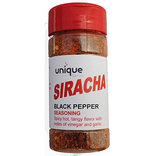 Siracha Ground Black Pepper Blend By Unique Flavors In 2.3 Oz Ea