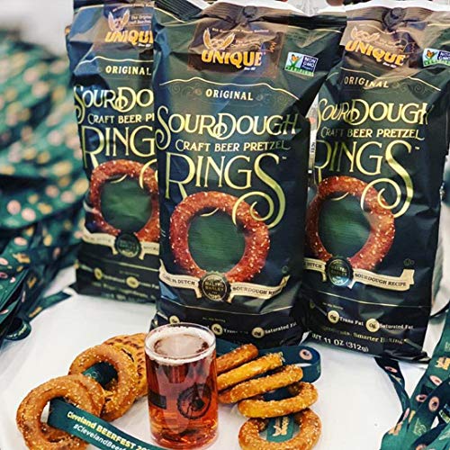 Unique Pretzels - Sourdough Craft Beer Pretzel Rings, Delicious