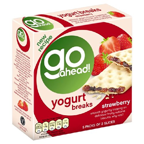 Go Ahead Yoghurt Breaks Strawberry 5 Per Pack