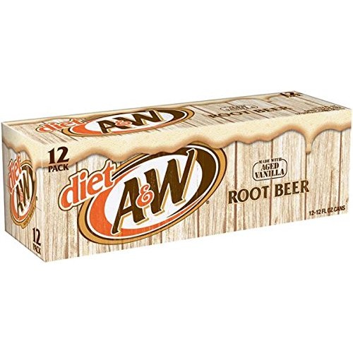A&Amp;W Root Beer Diet, 12 Oz Can Pack Of 24