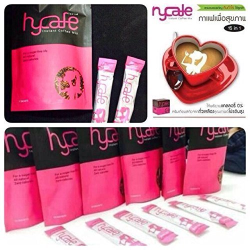 5 Pack Of Hycafe Instant Coffee Mix 15 In 1 Slimming Dietary Sup