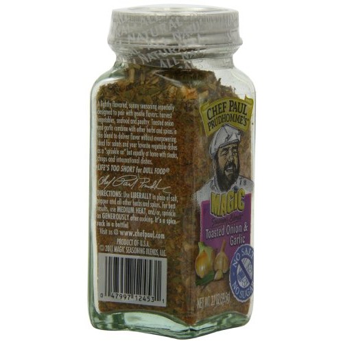 Chef Paul Prudhommes Magic Seasoning Blends No Salt, Toasted On