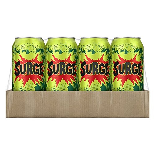 Surge Citrus Flavored Soda 16Fl Oz. 12 Cans