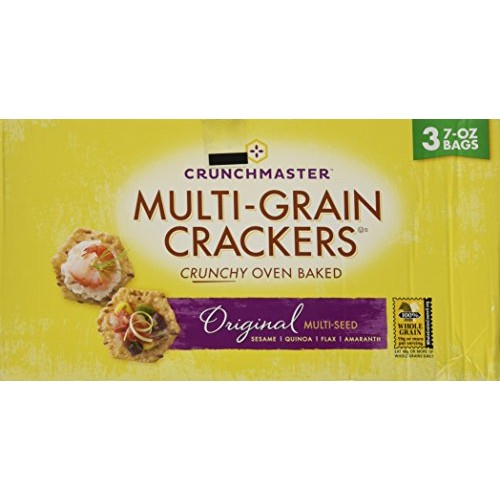 Crunchmaster Multi-Grain Crackers, 3 Pk./7 Oz. 1 Box