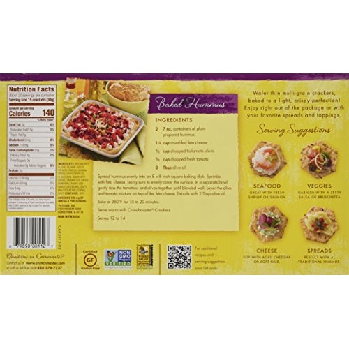 Crunchmaster Multi-Grain Crackers, 3 Pk./7 Oz. 1 Box