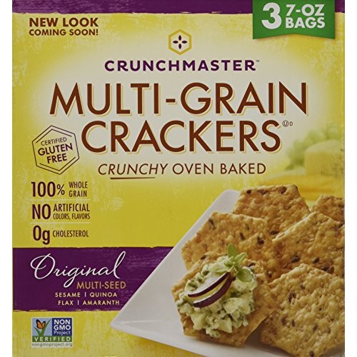 Crunchmaster Multi-Grain Crackers, 3 Pk./7 Oz. 1 Box
