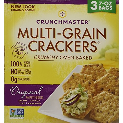 Crunchmaster Multi-Grain Crackers, 3 Pk./7 Oz. 1 Box
