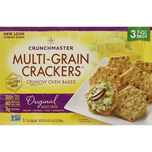 Crunchmaster Multi-Grain Crackers, 3 Pk./7 Oz. 1 Box