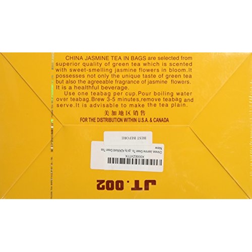 Chinese Jasmine Green Tea 100 Tea Bags By A2Aworld Green Tea