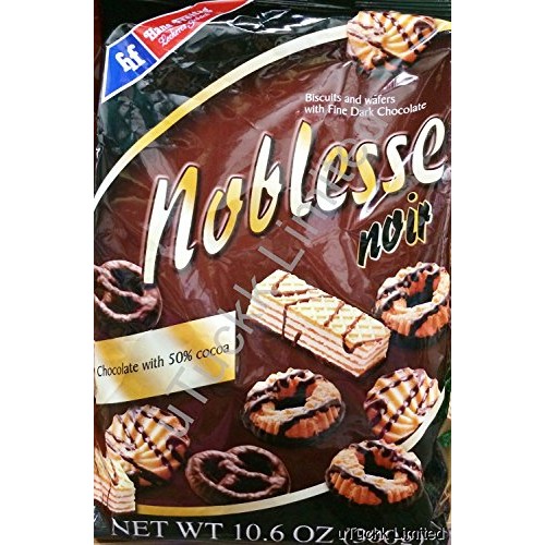 Hans Freitags Noblesse Noir, Assortment Of Biscuits &Amp; Wafers Da