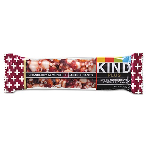 Plus Nutrition Boost Bar, Cranberry/Almond, 1.4 Oz, 12/Box By: Kind