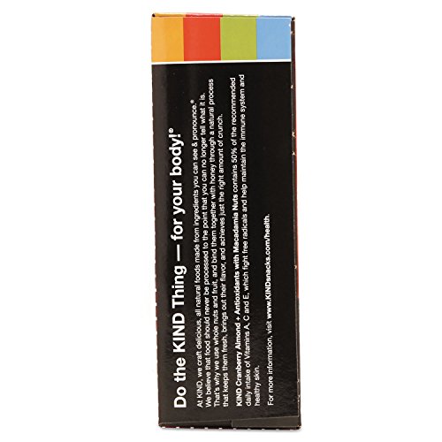 Plus Nutrition Boost Bar, Cranberry/Almond, 1.4 Oz, 12/Box By: Kind