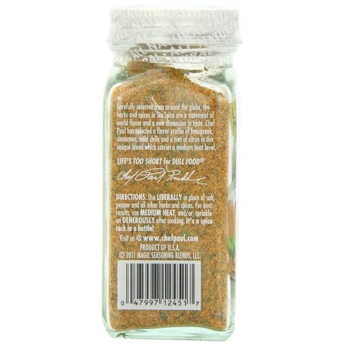Chef Paul Prudhommes Magic Seasoning Blends No Salt &Amp; No Sugar,