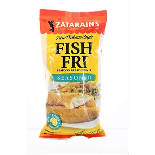 Zatarains New Orleans Style Seasoned Fish Fri Mix 10 Oz Pack O