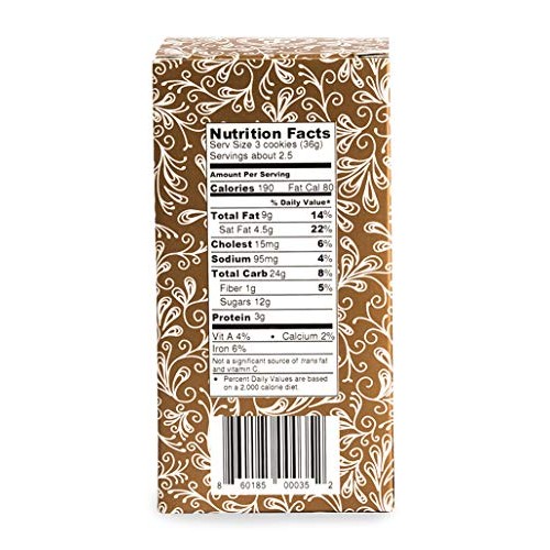 Unna Bakery, Swedish Ginger Snaps Cookie. A Crisp, Spicy Round F