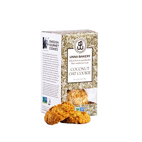 Unna Bakery Coconut Oatmeal Butter Cookie. 3.4 Oz