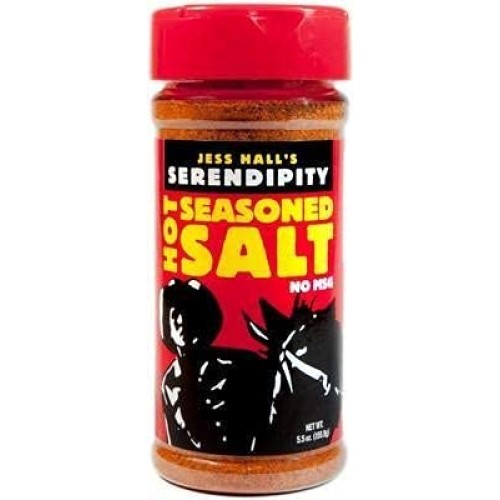 Jess Halls Serendipity Hot Seasoned Salt No Msg - 5Oz Bottle C