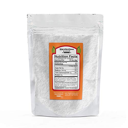 Baking Soda, 2 Lbs. By Unpretentious Baker, Gluten-Free, Highest