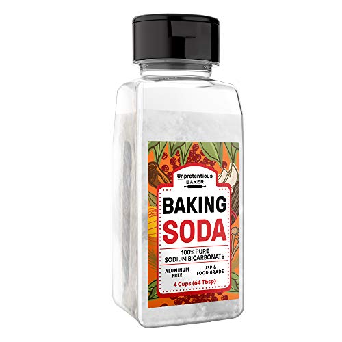Baking Soda, 36 Oz. By Unpretentious Baker, All-Natural Cooking