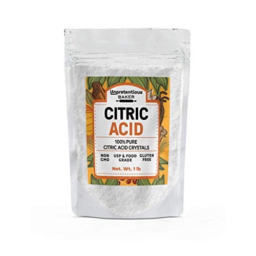 Citric Acid, 1 Lb. By Unpretentious Baker, Highest Quality &Amp; Pur