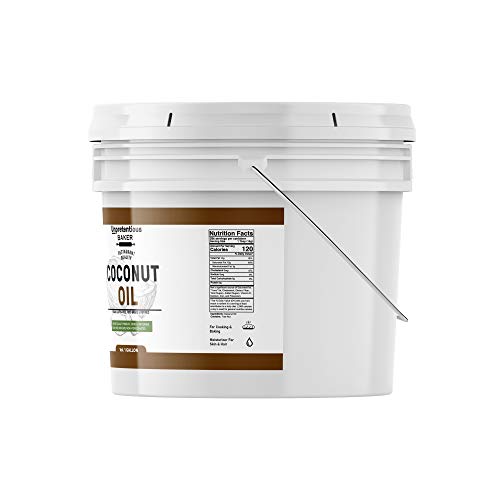 Coconut Oil 1 Gallon By Unpretentious Baker, Resealable Bucket