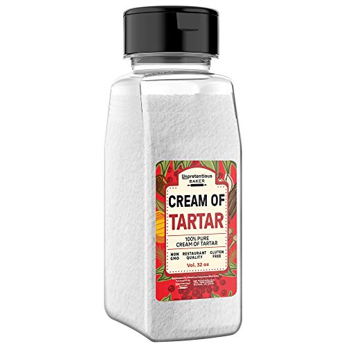 Cream Of Tartar, 4 Cups 32 Fl Oz By Unpretentious Baker, Stabi