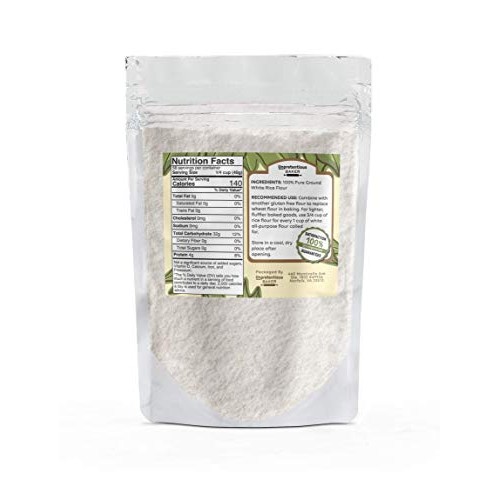 White Rice Flour, 5 Lbs. By Unpretentious Baker, High-In-Fiber A
