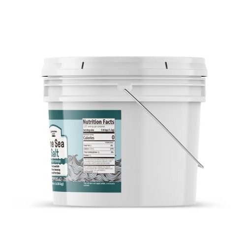 Fine Sea Salt By Unpretentious Baker, Pure Evaporated Mediterran