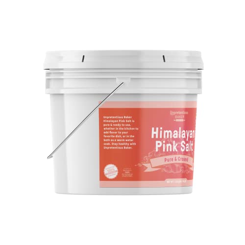 Himalayan Pink Salt By Unpretentious Baker, 1 Gallon, Pure Groun...