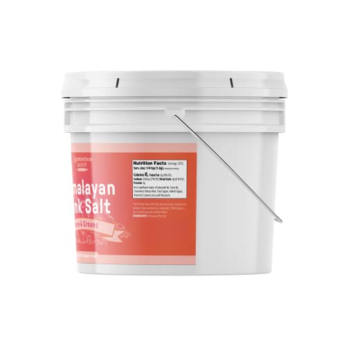 Himalayan Pink Salt By Unpretentious Baker, 1 Gallon, Pure Groun...