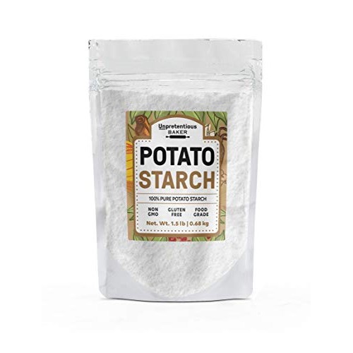 Potato Starch, 1.5 Lbs. By Unpretentious Baker, Pure &Amp; Gluten-Fr