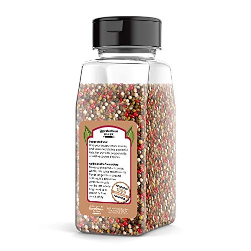 Rainbow Peppercorn Blend, 16 Oz. By Unpretentious Baker, Premium