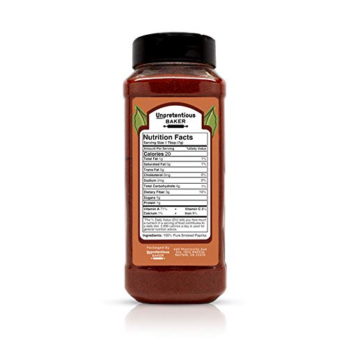 Smoked Paprika, 2 Cups By Unpretentious Baker, A Flavorful Groun